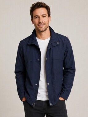 Navy Blue Lightweight Retreat Jacket Size M/M